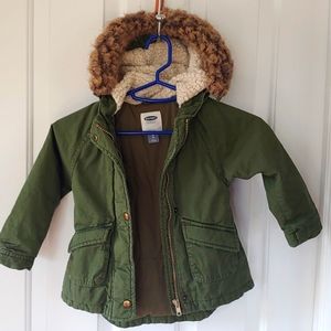 Old Navy winter coat.  Detachable fur